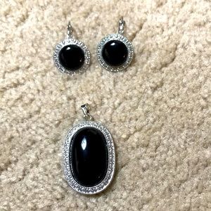 Native American / Southwestern black jewelry set
